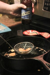 Beer Goes With Frying Pickles