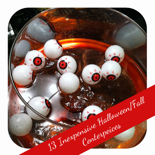 13 Inexpensive Halloween Centerpieces