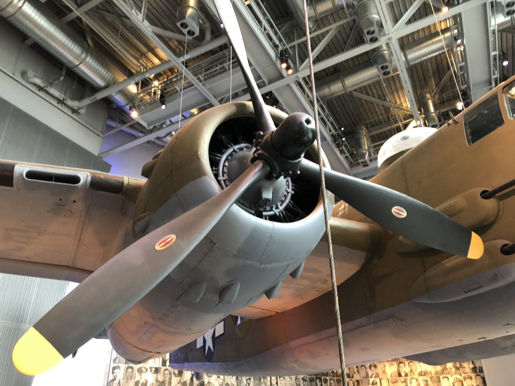 Airplane prop World War II Museum New Orleans