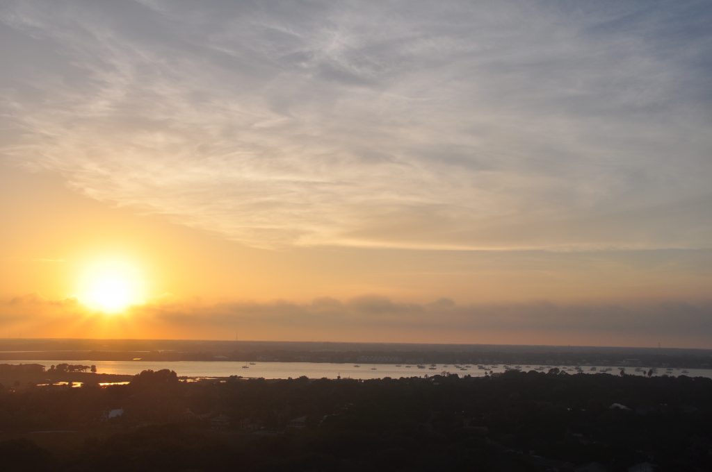 Sunset from the St Augustine Lighthouse