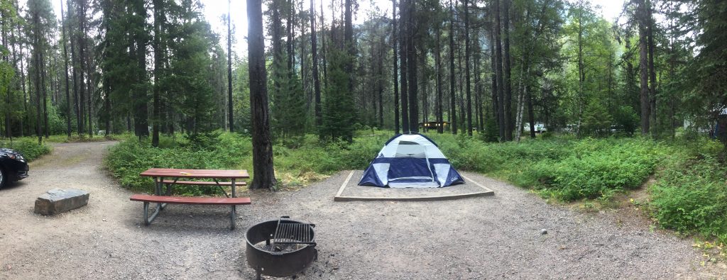 Apgar Campground Glacier National Park