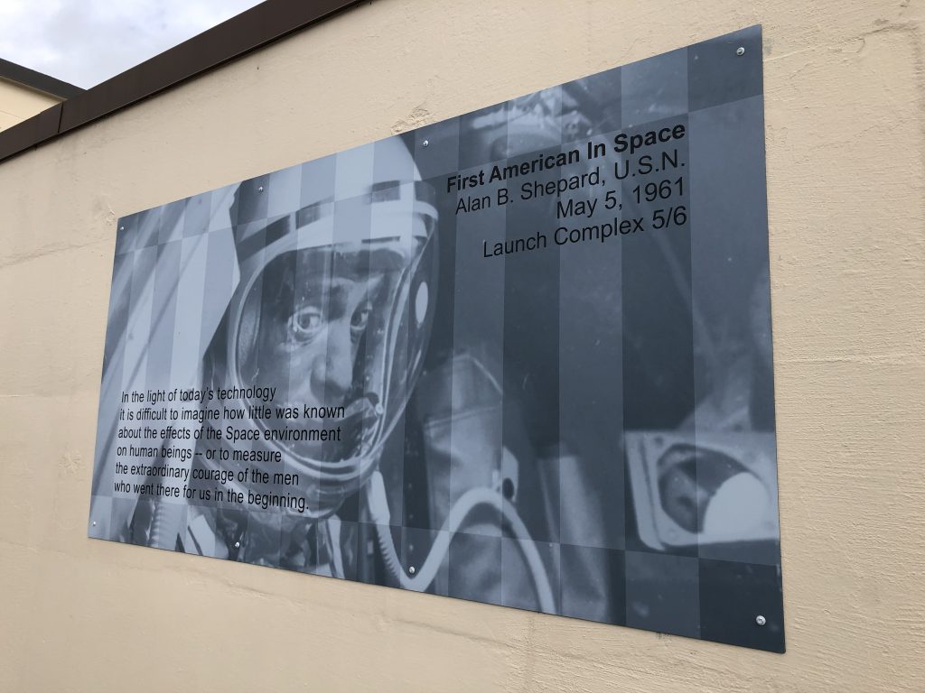 Alan Shepard Quote at Cape Canaveral