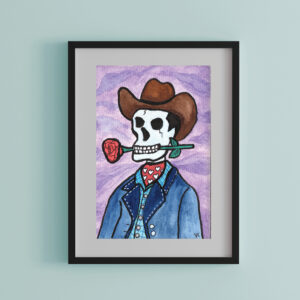 Bold and Boned Framed Fine Art Print