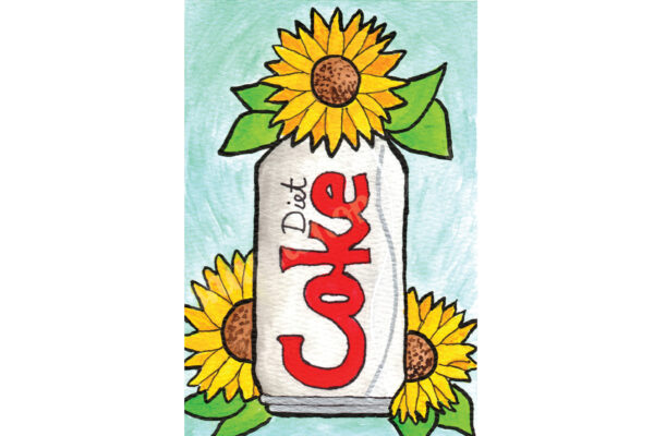 Diet Coke and Sunflowers